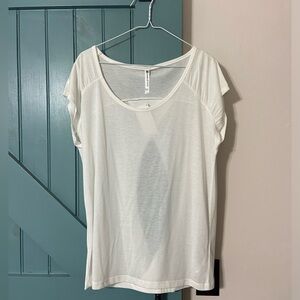 NWT Fabletics White Havana Coverup Top Size L